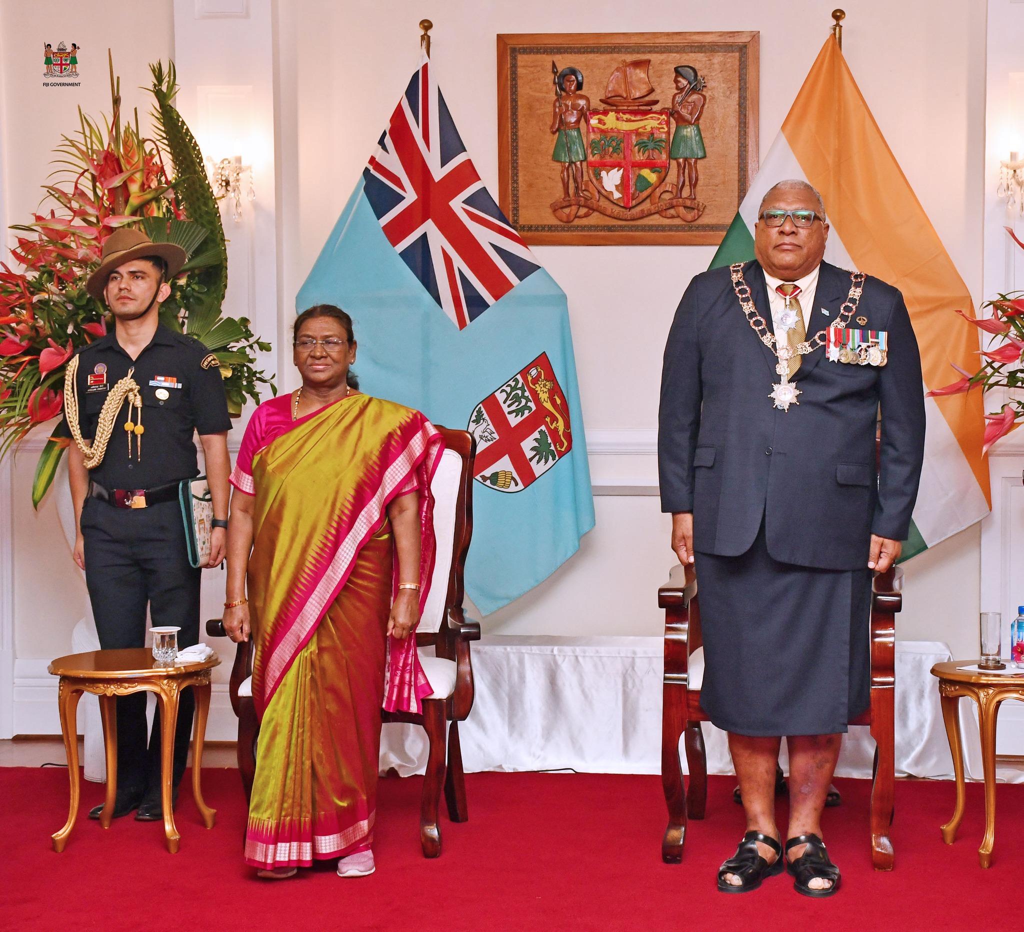 State House Reception for Hon. President of India - 06.08.2024